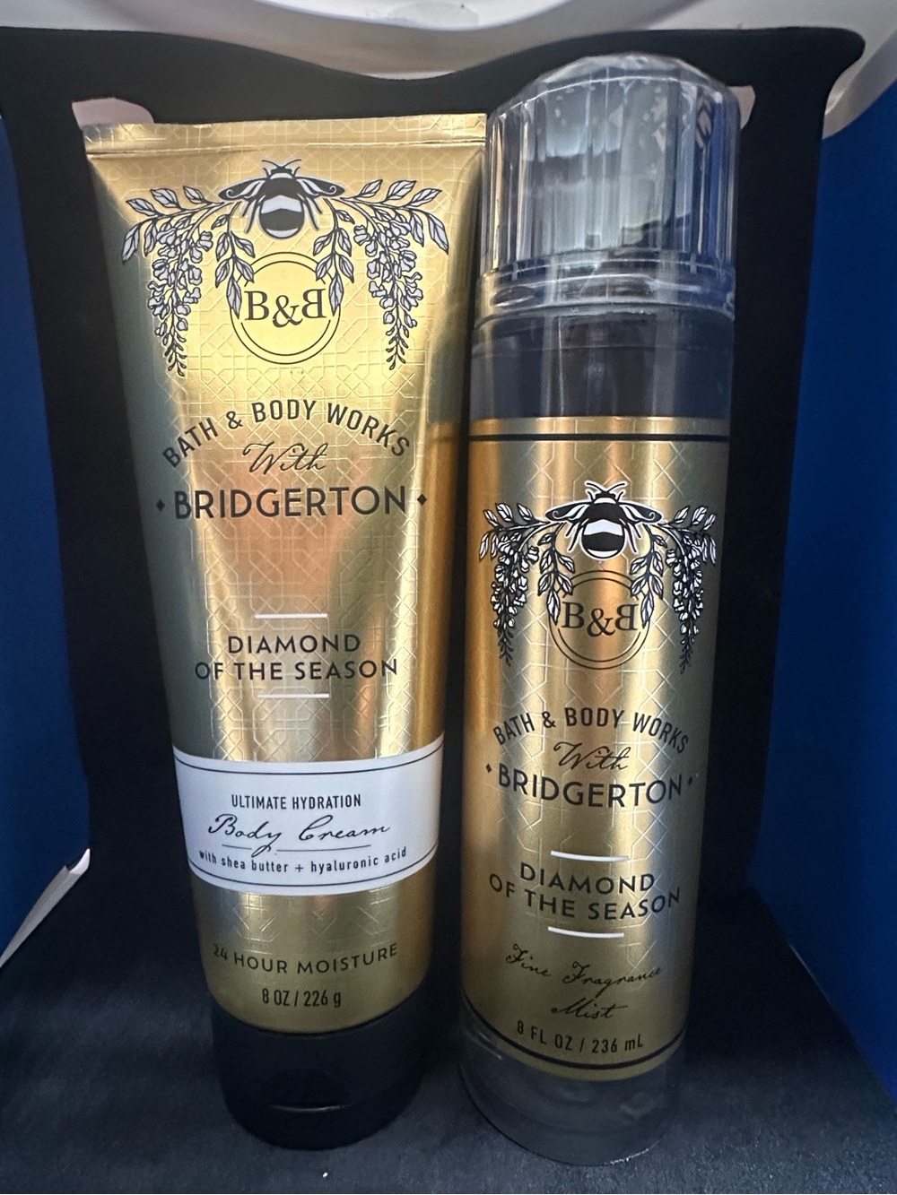 🆕 Bath & body works ✨limited edition✨ Bridgerton Diamond mist & cream 💎unused💎
